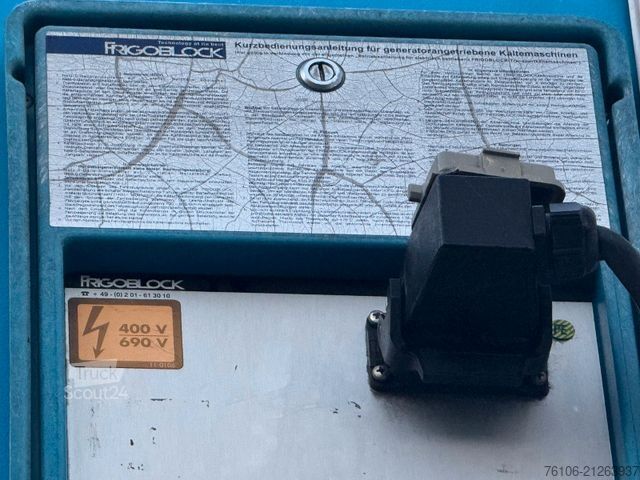 Koelwagen DAF LF 16.260 Tiefkühlkoffer mit Ladebordwand