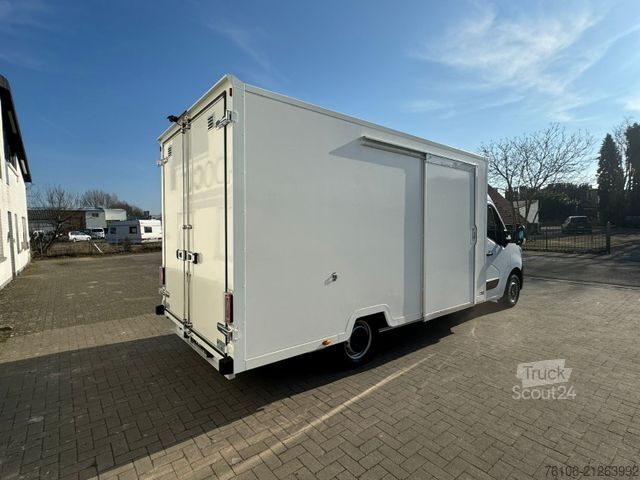 Dobozos furgon RENAULT Master Tiefrahmen Koffer *Kamera*Klima*