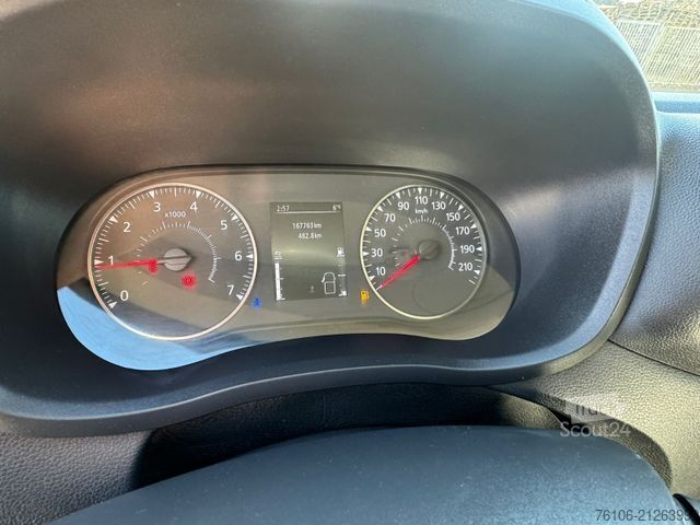 Dobozos furgon RENAULT Master Tiefrahmen Koffer *Kamera*Klima*