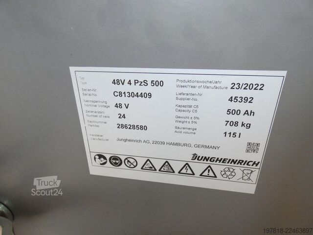 Empilhadeira frontal Jungheinrich EFG 215 - 480 DZ