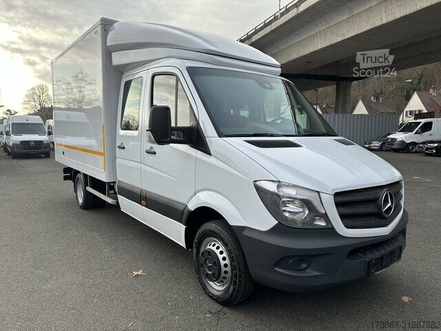 Dvigubos kabinos furgonas Mercedes-Benz Sprinter 519 CDI DoKa Koffer 3,5 to AHK Last