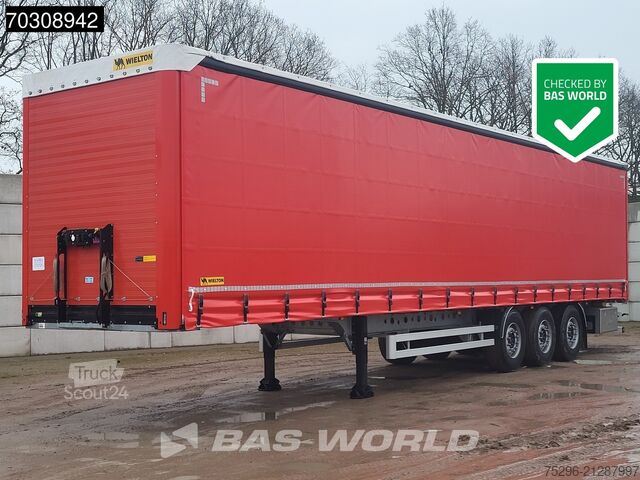 Schiebeplanen Wielton NS-3 3 axles NEW TUV 06/26