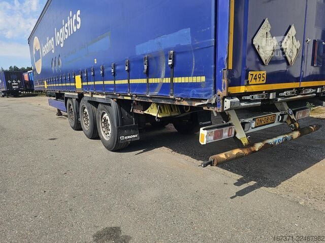 2015-ös KRONE SD / ALUMÍNIUM FELNIK / ALUMÍNIUM OLDALFALAK / HUCKEPACK / TOLÓTETŐ / SAF TÁRCSAFÉKEK. KRONE SD/ ALUMINIUM RIMS/ ALUMINIUM SIDE BOARDS /HUCK...