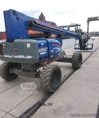 Darba posmi pašnodarbinātība. JLG M 600 JP 20,39 m