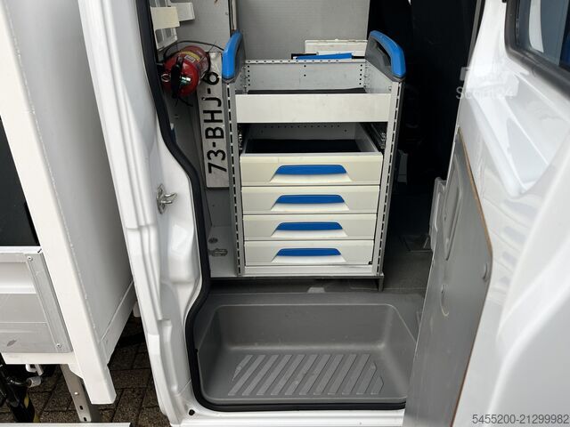 Camión plataforma con grúa Mercedes-Benz Sprinter 513 CDI 366 Hiab Laadkraan 018T Trekha...