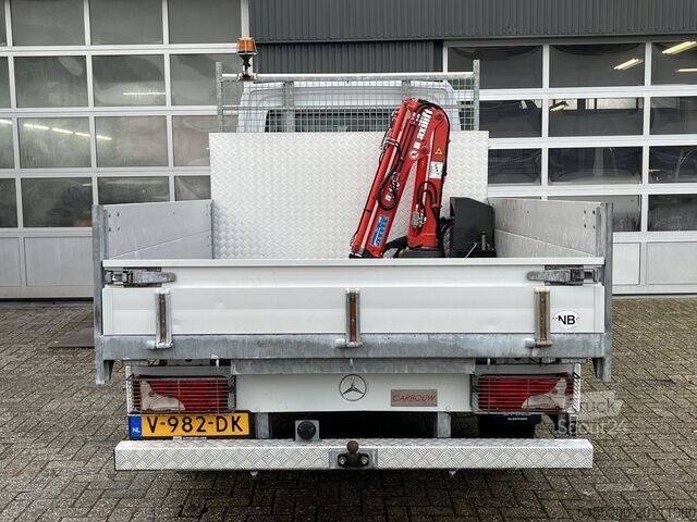 Вантажівка-платформа з краном Mercedes-Benz Sprinter 314 2.2 CDI 366 Automaat Maxilift 110...