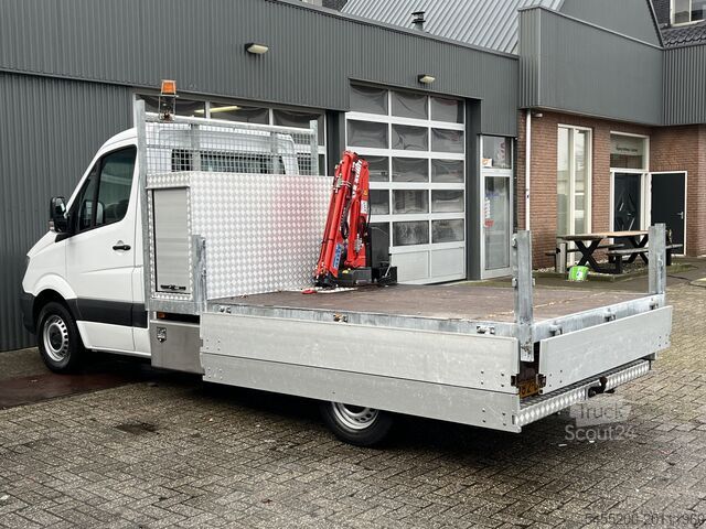 Вантажівка-платформа з краном Mercedes-Benz Sprinter 314 2.2 CDI 366 Automaat Maxilift 110...
