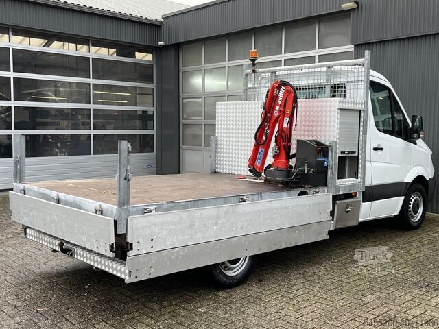 Вантажівка-платформа з краном Mercedes-Benz Sprinter 314 2.2 CDI 366 Automaat Maxilift 110...