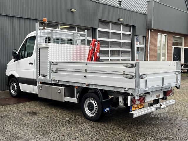 Вантажівка-платформа з краном Mercedes-Benz Sprinter 314 2.2 CDI 366 Automaat Maxilift 110...