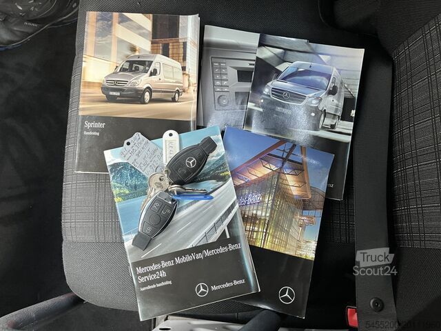 Вантажівка-платформа з краном Mercedes-Benz Sprinter 314 2.2 CDI 366 Automaat Maxilift 110...