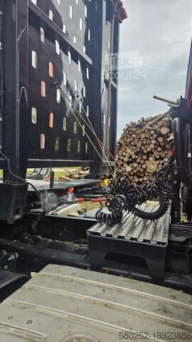 Kereste taşıma yarı römorkları DOLL LOGO 14 XL