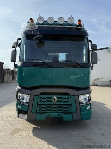 Tracteur routier standard RENAULT T480 Highsleeper*ALCOA*2-Kreis-Hyraulik*LEDER!