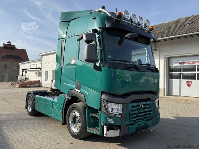 Tracteur routier standard RENAULT T480 Highsleeper*ALCOA*2-Kreis-Hyraulik*LEDER!