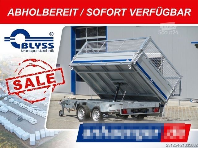 Dreiseitenkipper Anhänger BLYSS KP3532HT Kipper 314x175x100cm 3500kgGG