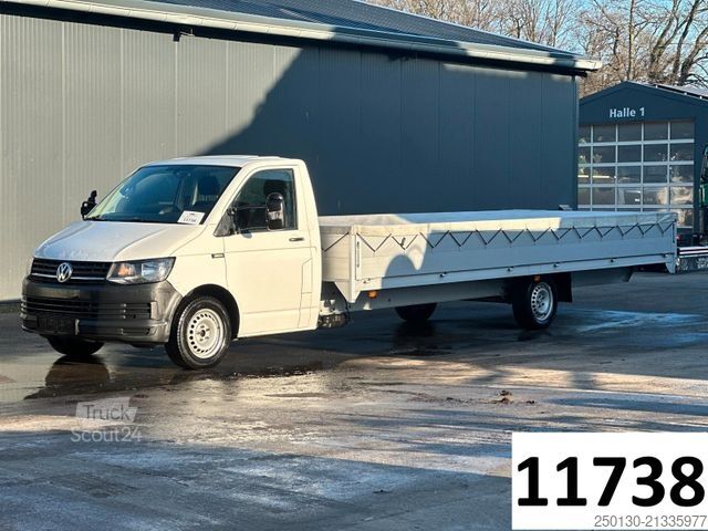 Fourgon pick-up VOLKSWAGEN T6 Transporter XXL 6,15m Ladefäche