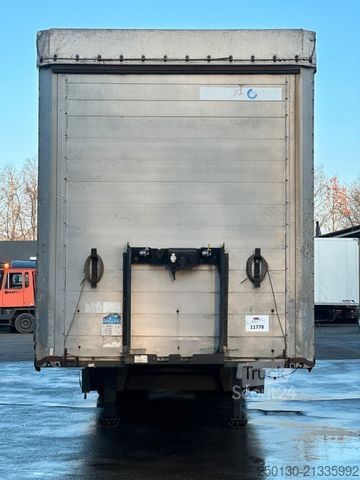 Auflieger mit Pritsche & Plane KÖGEL /SNCC24 Plane & Spiegel  MEGA/ EDSCHA SAF