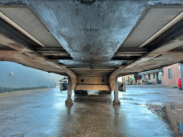 Auflieger mit Pritsche & Plane KÖGEL /SNCC24 Plane & Spiegel  MEGA/ EDSCHA SAF