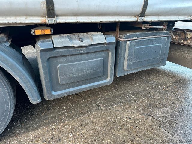 Auflieger mit Pritsche & Plane KÖGEL /SNCC24 Plane & Spiegel  MEGA/ EDSCHA SAF