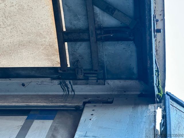 Auflieger mit Pritsche & Plane KÖGEL /SNCC24 Plane & Spiegel  MEGA/ EDSCHA SAF