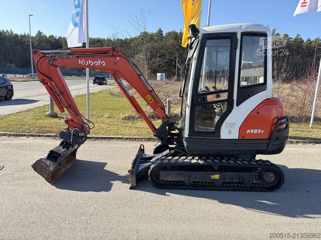 Miniescavatore Kubota KX61-3
