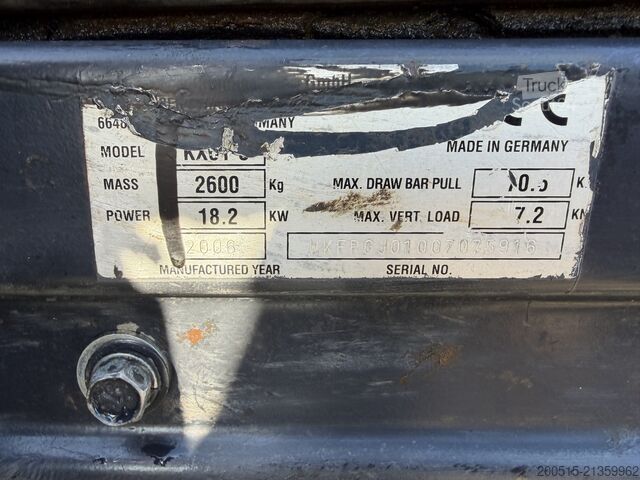 Miniescavatore Kubota KX61-3