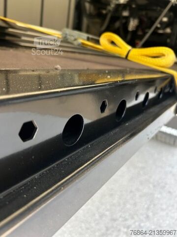 Avoin puoliperävaunu pressulla KRONE MEGA SD, EDSCHA-VERDECK, HUBDACH