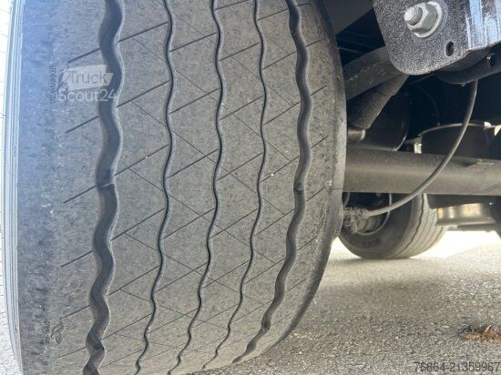 Avoin puoliperävaunu pressulla KRONE MEGA SD, EDSCHA-VERDECK, HUBDACH