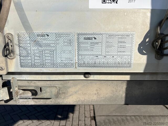 Bâches coulissantes Schmitz Cargobull SCB*S3T / Coil / Tautliner / Disc Brakes