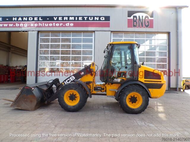 Radlader JCB 409 gebraucht Lader Baumaschine