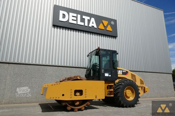 Enkele wals Caterpillar CP76