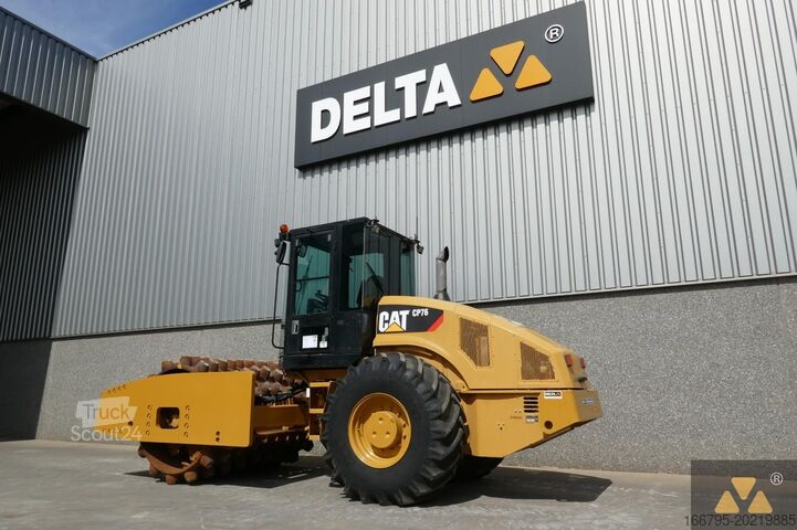 Enkele wals Caterpillar CP76
