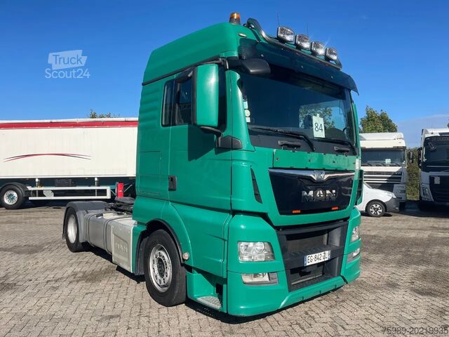 Standaard-SZM MAN TGX 18.480 RETARDER, mooving 5th whhel, FRIGO, ...