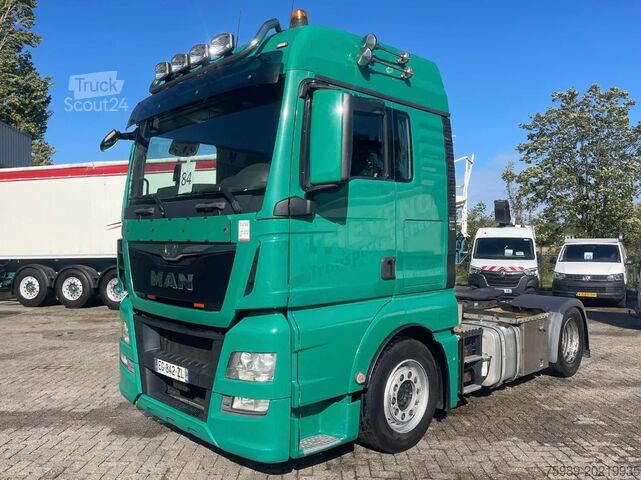 Standaard-SZM MAN TGX 18.480 RETARDER, mooving 5th whhel, FRIGO, ...