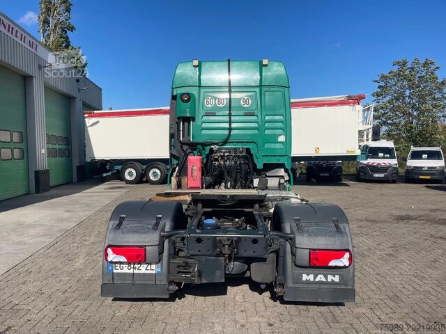 Standaard-SZM MAN TGX 18.480 RETARDER, mooving 5th whhel, FRIGO, ...