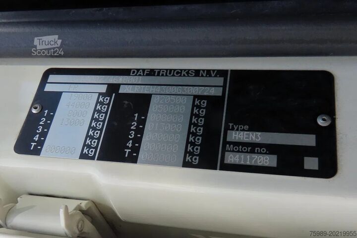 Standaard-SZM DAF XF 480 2 tanks, euro 6D RETARDER, PARKING AIRCO...