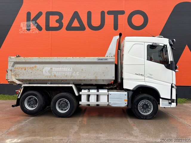 Savivartis Volvo FH 540 6x4 RETARDER / TANDEM AXLE LIFT / SNOWPL...