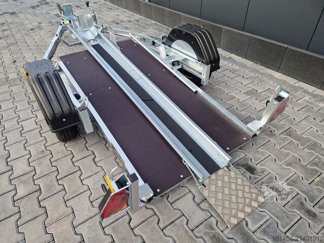 Przyczepa motocyklowa Debon Moto 1 Motorrad absenker direkt