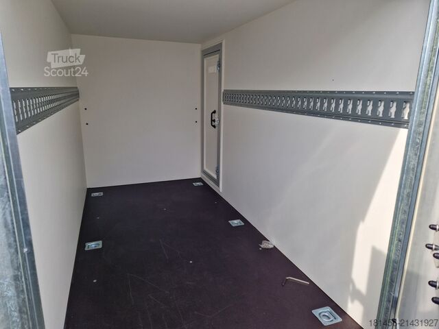 Przyczepa skrzyniowa trailershop Kofferanhänger grau gut günstig