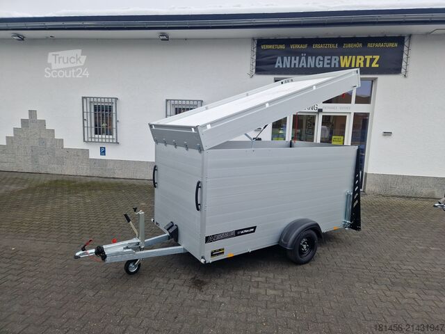 Przyczepa skrzyniowa Anssems Alu Deckelanhänger ultra low verfügbar