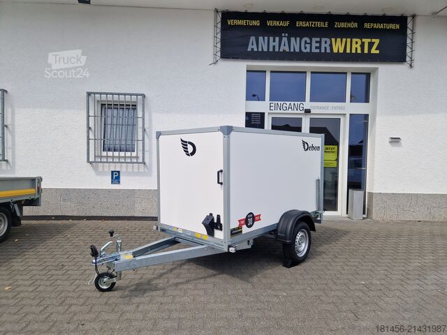 Car trailer Debon Trailers Roadster 220 750kg Kofferanhänger direkt