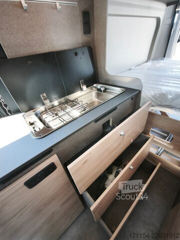 Kastenwagen Wohnmobil / Campervan DOMO Globetrail 600 Activ, Aufstelldach, Automatik