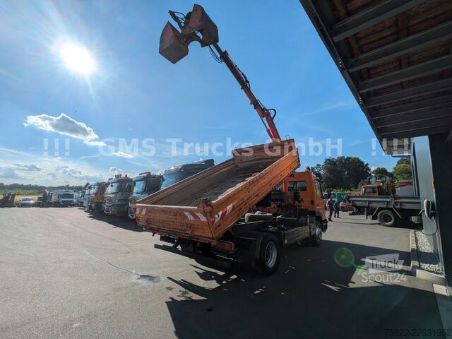 شاحنة قلابة MERCEDES-BENZ Atego 1218 / Kipper+Kran / load 5,2ton / E3