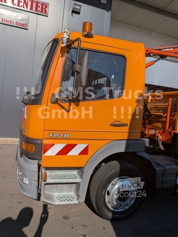 شاحنة قلابة MERCEDES-BENZ Atego 1218 / Kipper+Kran / load 5,2ton / E3
