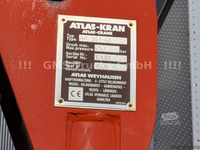 شاحنة قلابة MERCEDES-BENZ Atego 1218 / Kipper+Kran / load 5,2ton / E3