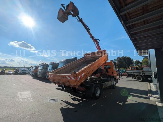 شاحنة قلابة MERCEDES-BENZ Atego 1218 / Kipper+Kran / load 5,2ton / E3