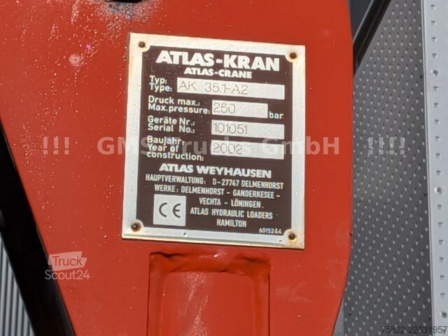 شاحنة قلابة MERCEDES-BENZ Atego 1218 / Kipper+Kran / load 5,2ton / E3