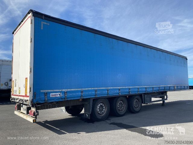 Odprta polprikolica s ponjavo Schmitz Cargobull Semitrailer Curtainsider Standard