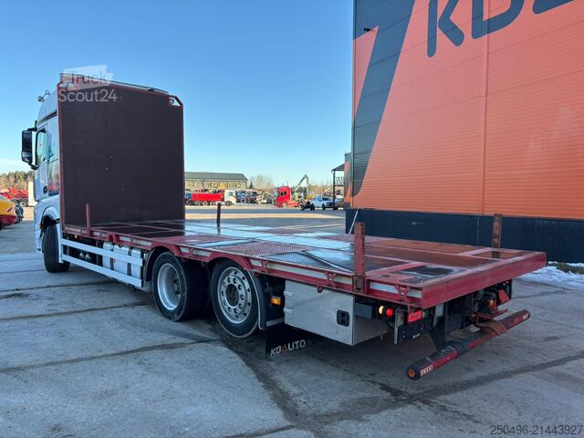 Otvorené telo Mercedes-Benz Actros 2553 6x2 BIGSPACE / RETARDER / PLATFORM ...