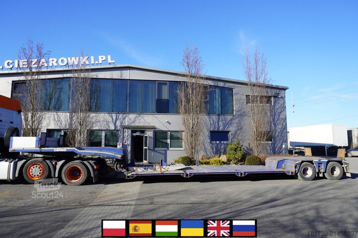 Низькорамний напівпричіп CAMRO CN 26.20B low-bed semi-trailer/ Tiefbett