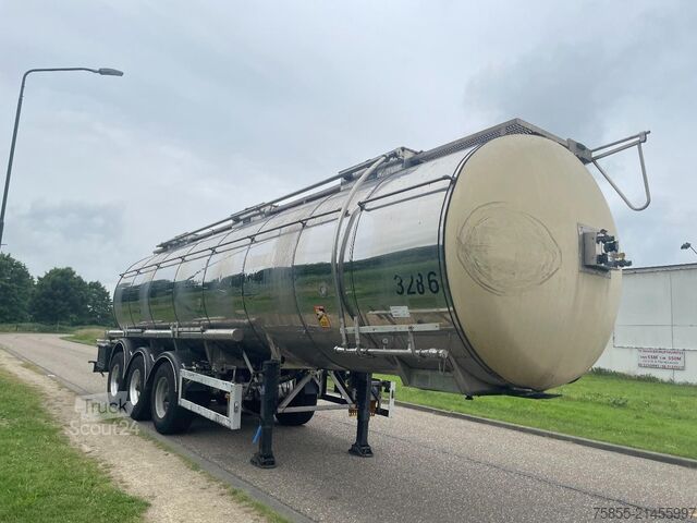 Rezervoar Feldbinder TSA 31.3-3 Chemie ADR FL-AT / 31.000 L / 3 Kamm...